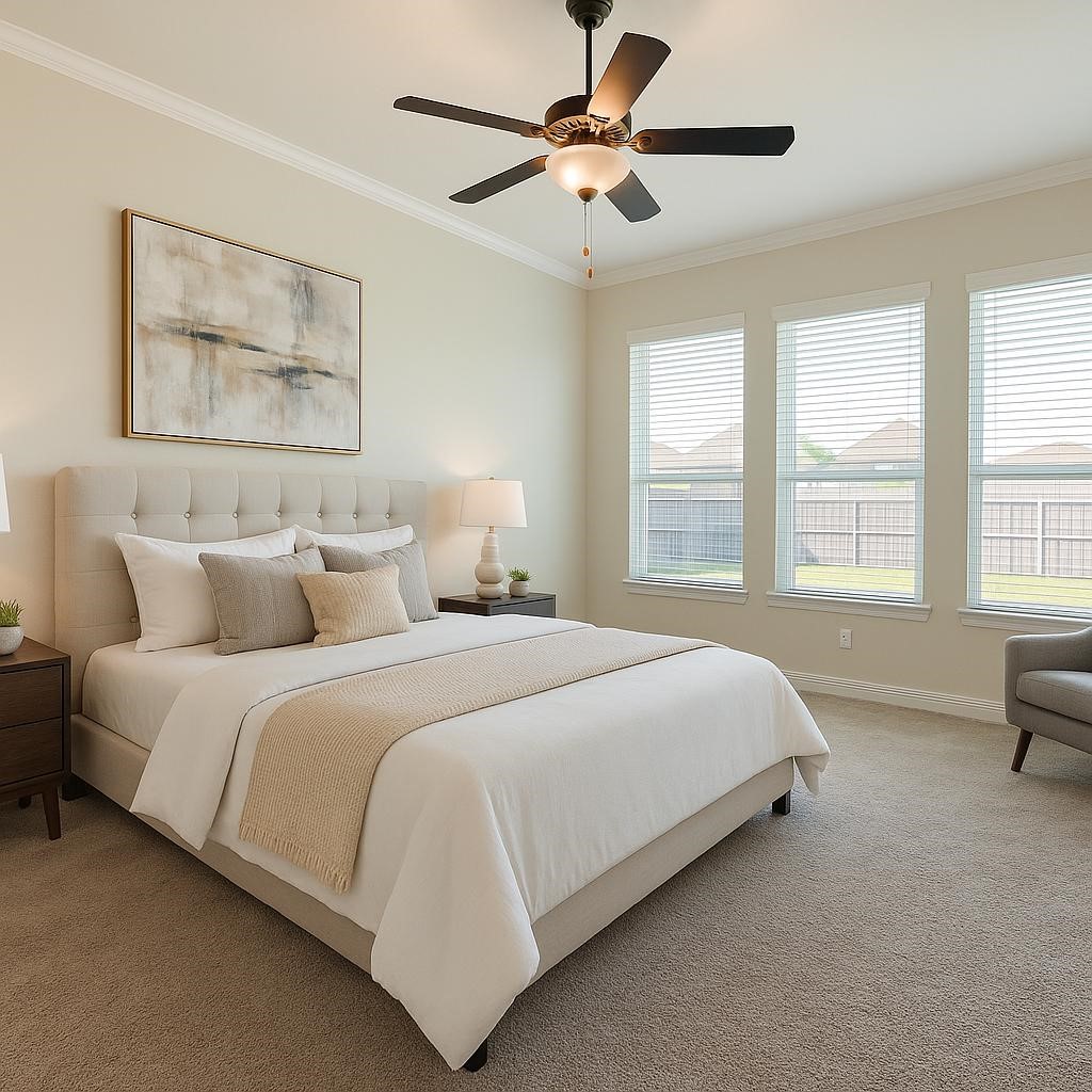 6710 Gallinas Way Spring, TX 77379 - Photo 12 of 31 VS Primary Bedroom