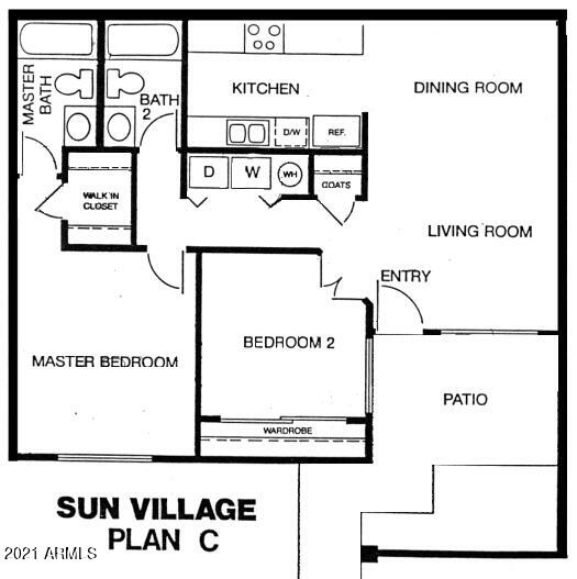 14300 West Bell Road, Unit 511 Surprise, AZ 85374 - Photo 5 of 47 PENASCO PLAN C 2condo