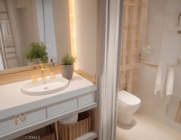 a kitchen with a sink a stove and white cabinets