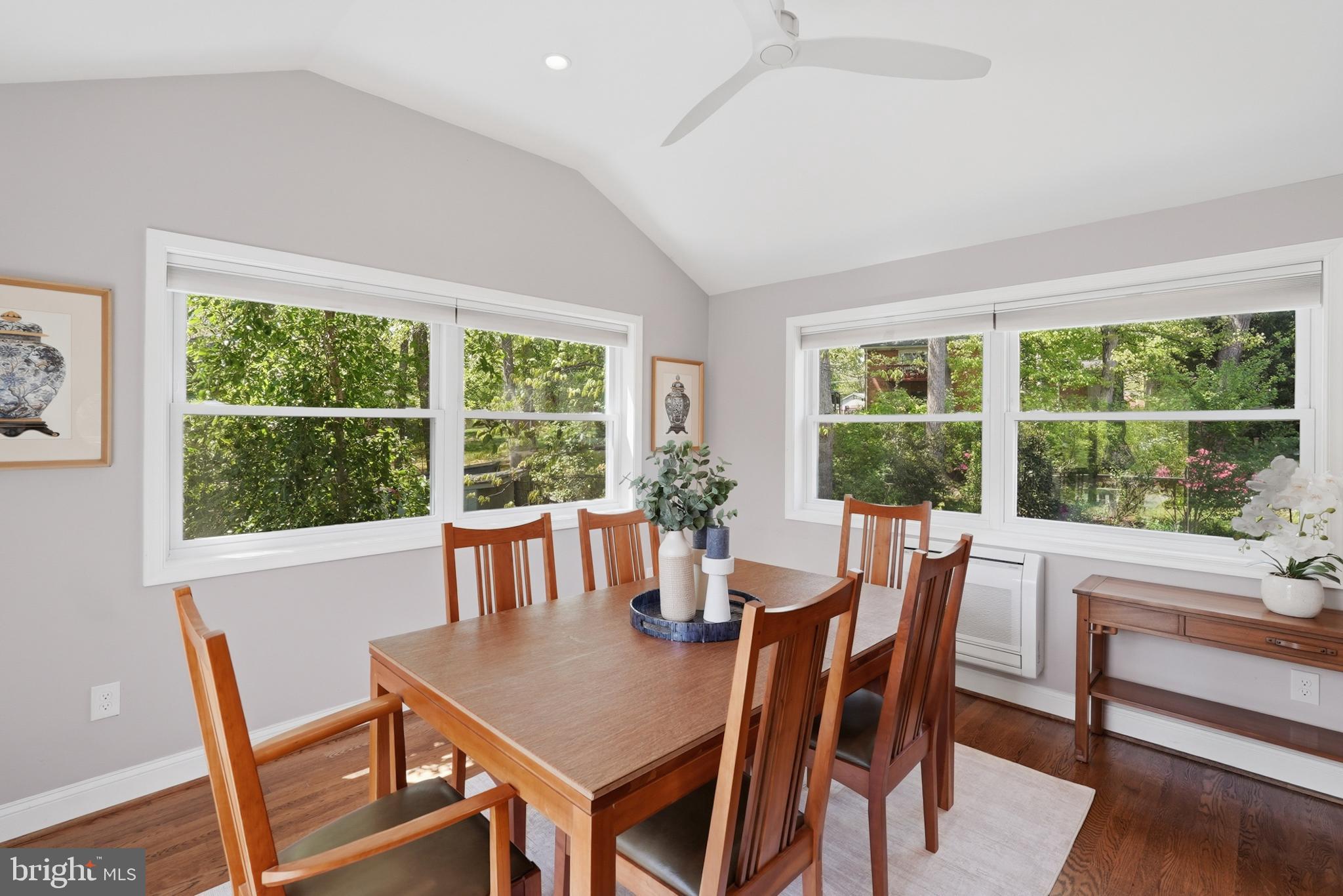 7006 Barnack Drive Springfield, VA 22152 - Photo 14 of 56 a view of a dining room with furniture window and outside view