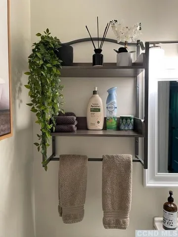 a close view of dining table