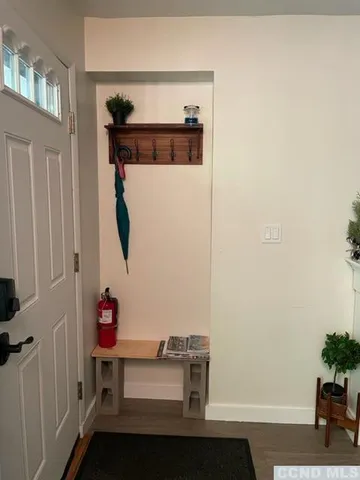 a room with storage and utility