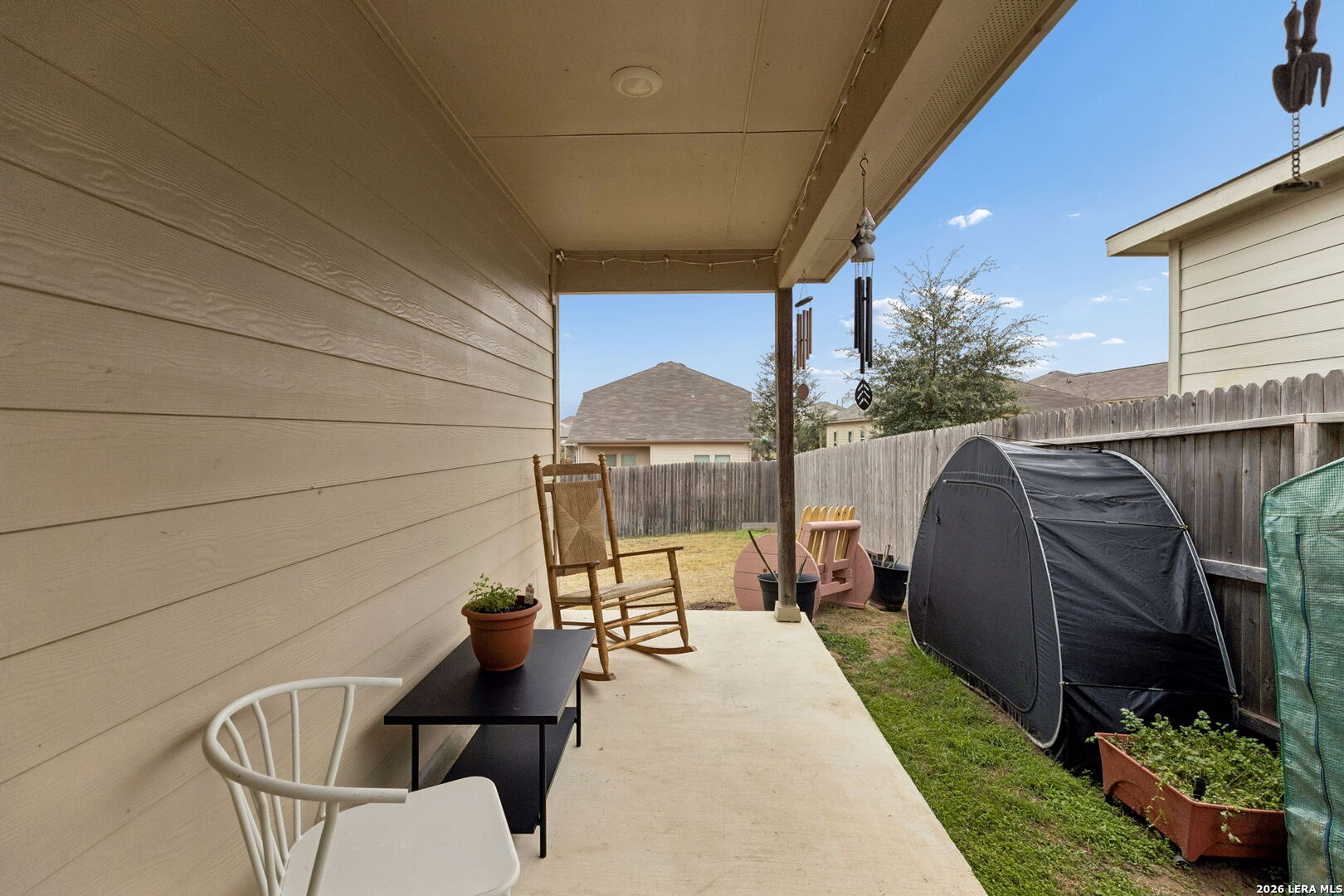 2026 Rhesus View San Antonio, TX 78245 - Photo 28 of 39 a view of balcony with furniture
