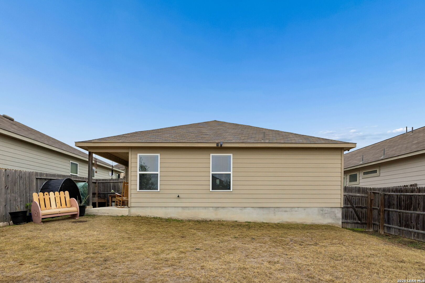 2026 Rhesus View San Antonio, TX 78245 - Photo 30 of 39 a view of a house with large outdoor space