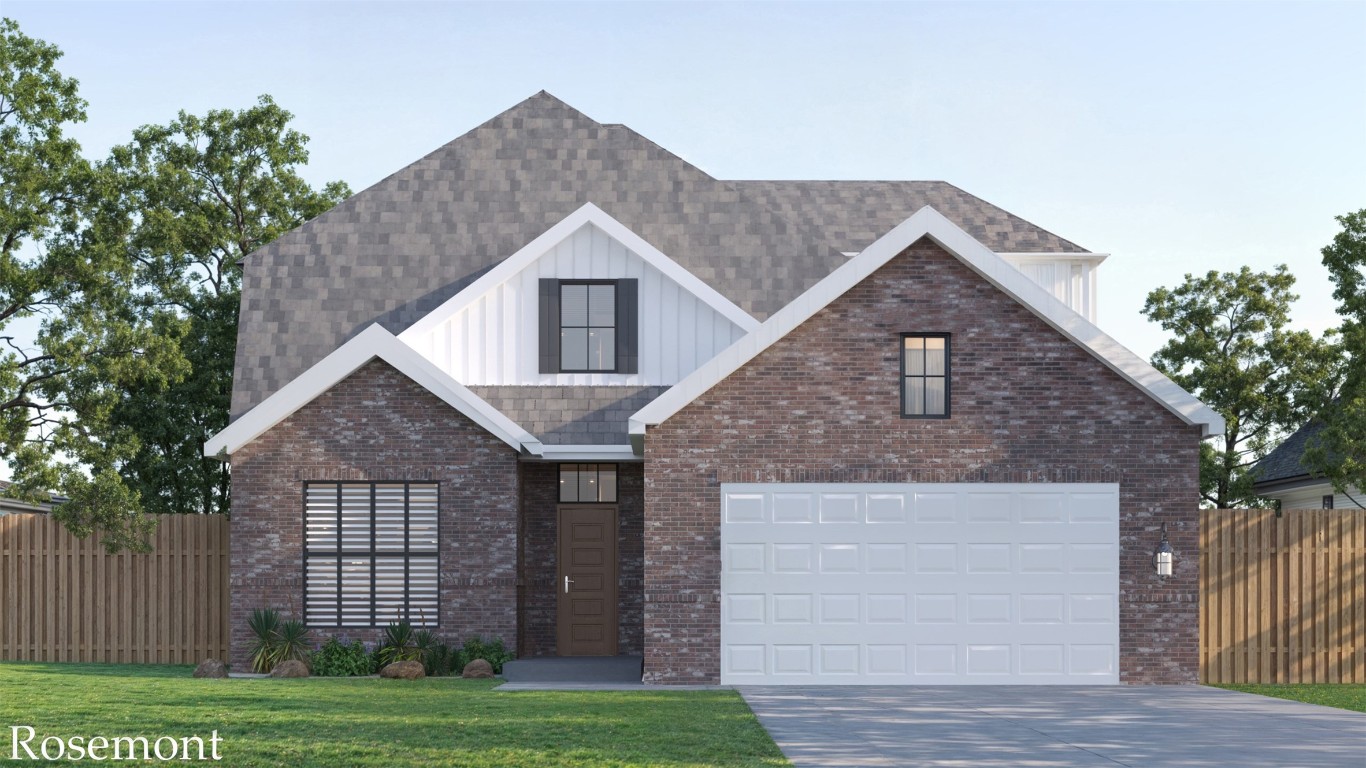 15803 Red Maple Lane Santa Fe, TX 77517 - Photo 2 of 8 Rendering of the Rosemont Plan