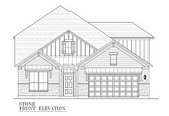 15803 Red Maple Lane Santa Fe, TX 77517 - Photo 4 of 8 a black and white photo of a building