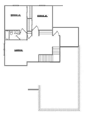 a black and white photo of a black and white wooden building