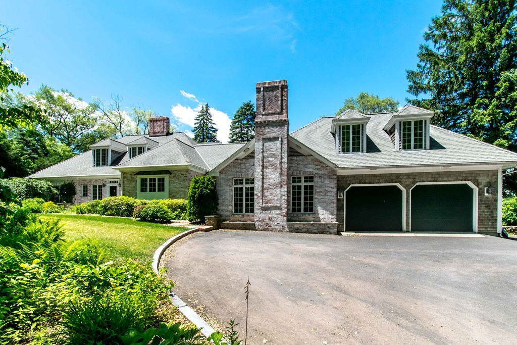 575 Ridge Road Wilbraham, MA 01095 - Photo 30 of 30 a front view of a house with a garden