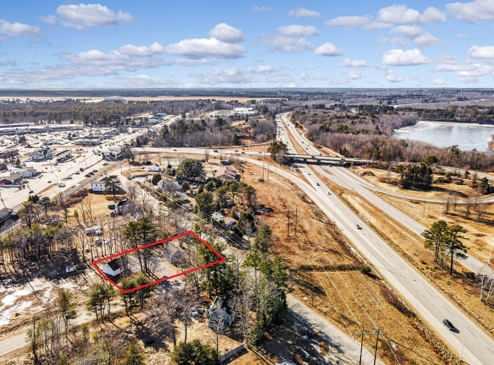 61 Farley Road Brunswick, ME 04011 - Photo 2 of 2 Aerial lot