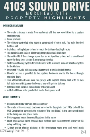 $5,750,000 | 4101-4103 Sound Drive, Morehead City, NC 28557