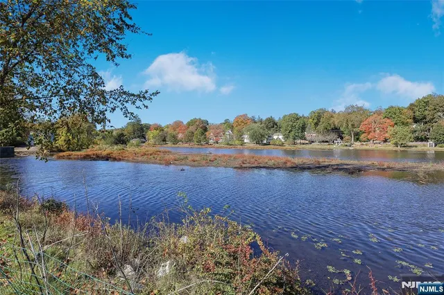 a view of lake with houses