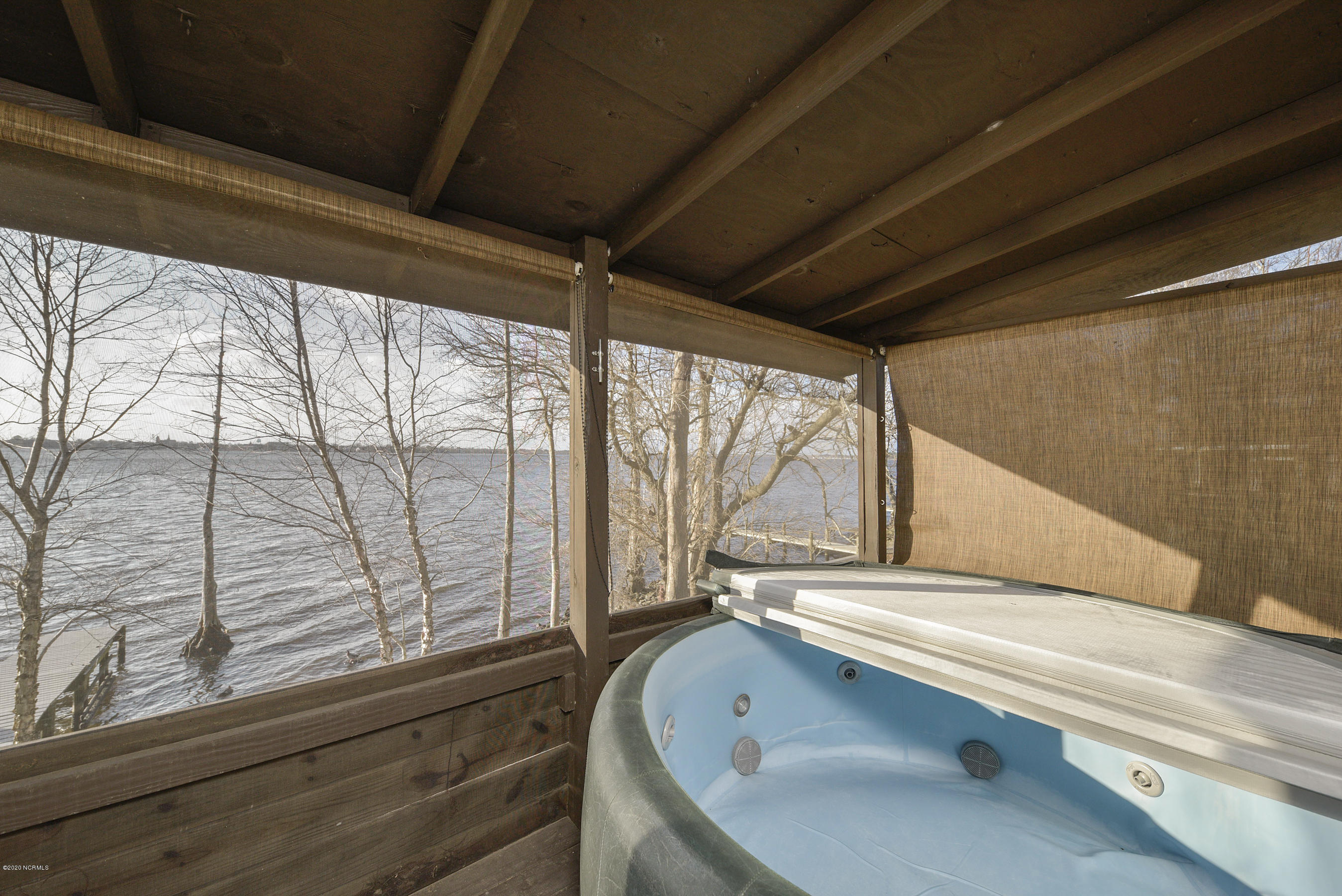 417 Riverside Drive New Bern, NC 28560 - Photo 45 of 93 Hot Tub with River Views!