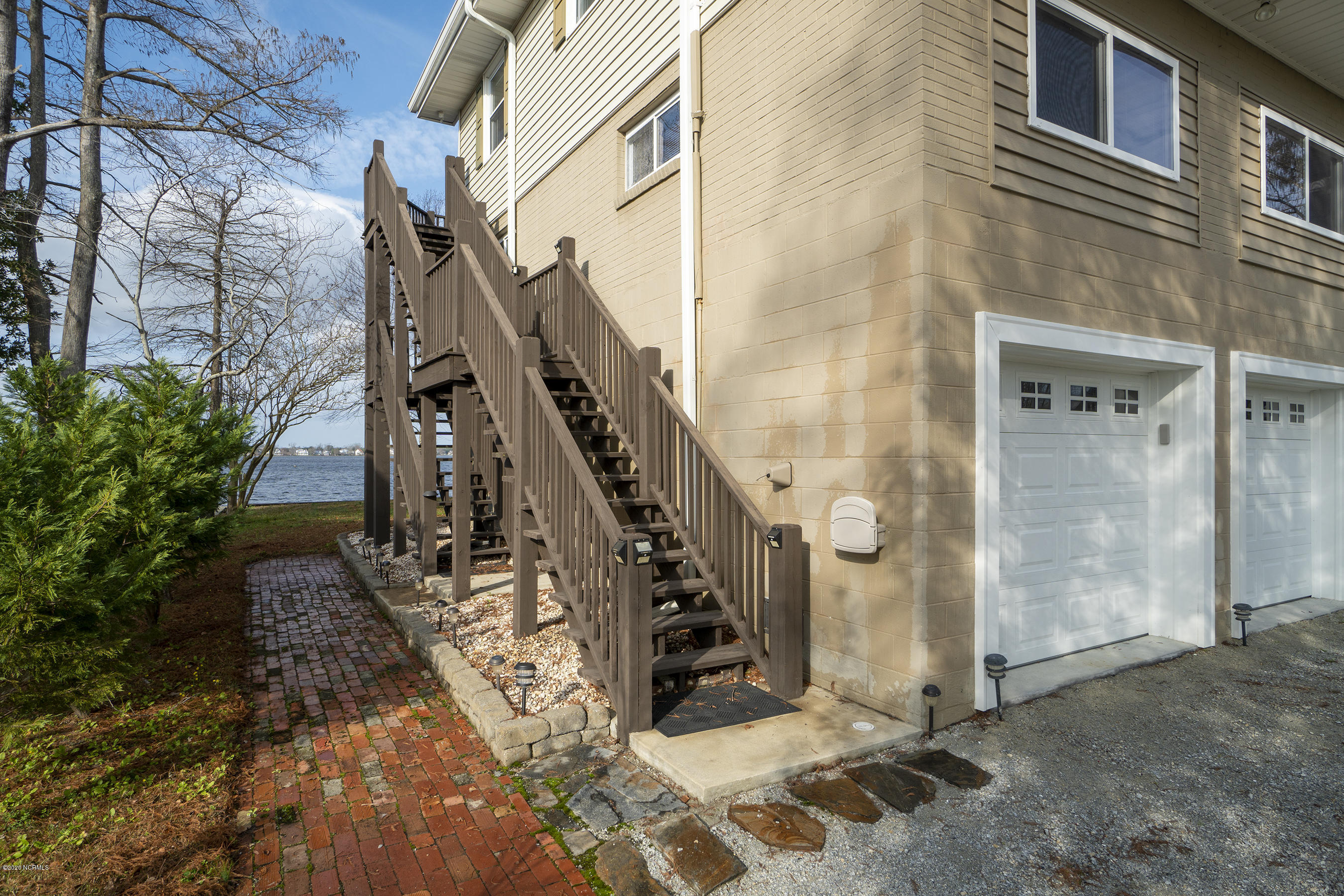 417 Riverside Drive New Bern, NC 28560 - Photo 51 of 93 Stairs to In-law Suite or 2nd Master