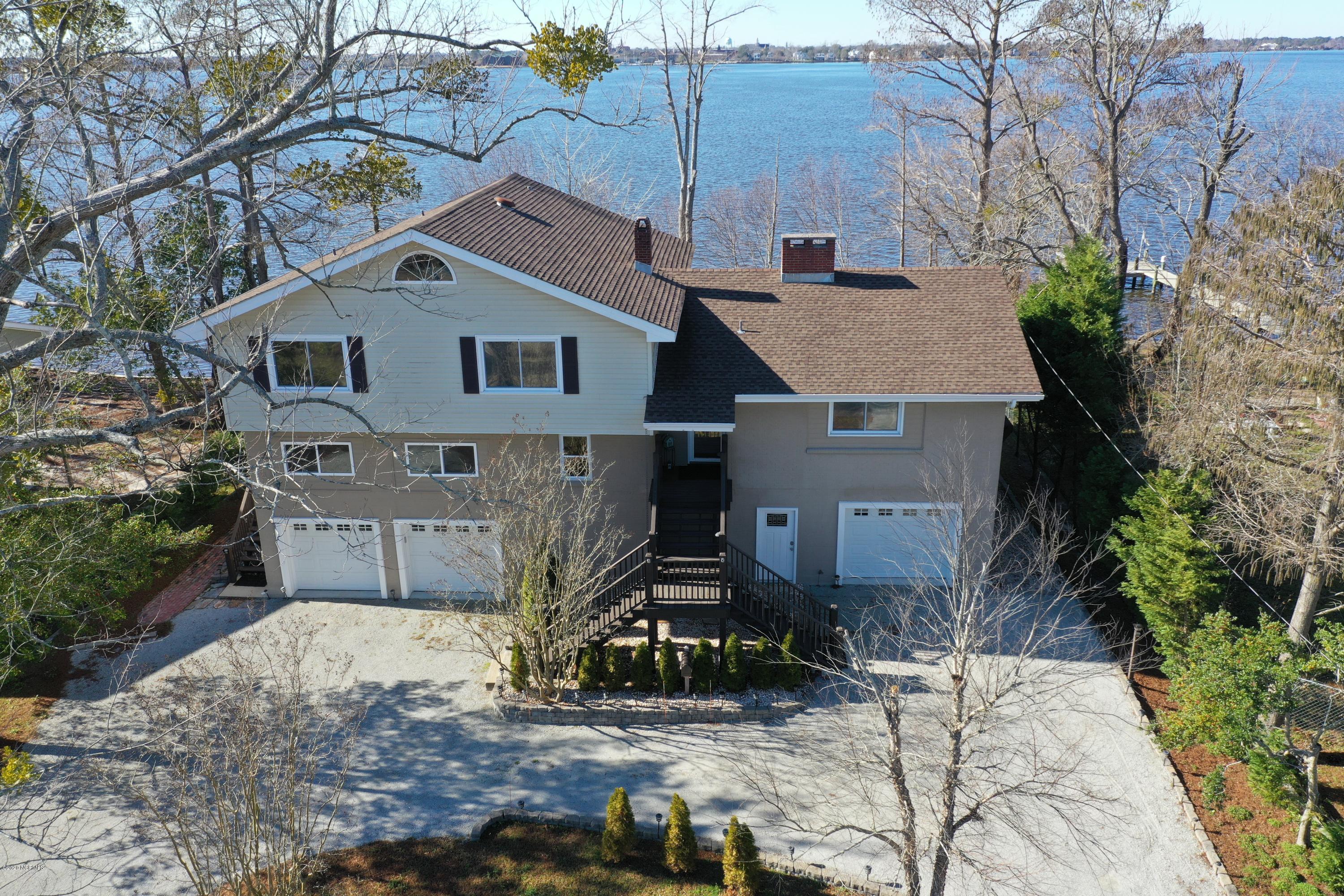 417 Riverside Drive New Bern, NC 28560 - Photo 81 of 93 Aerial Riverside Dr