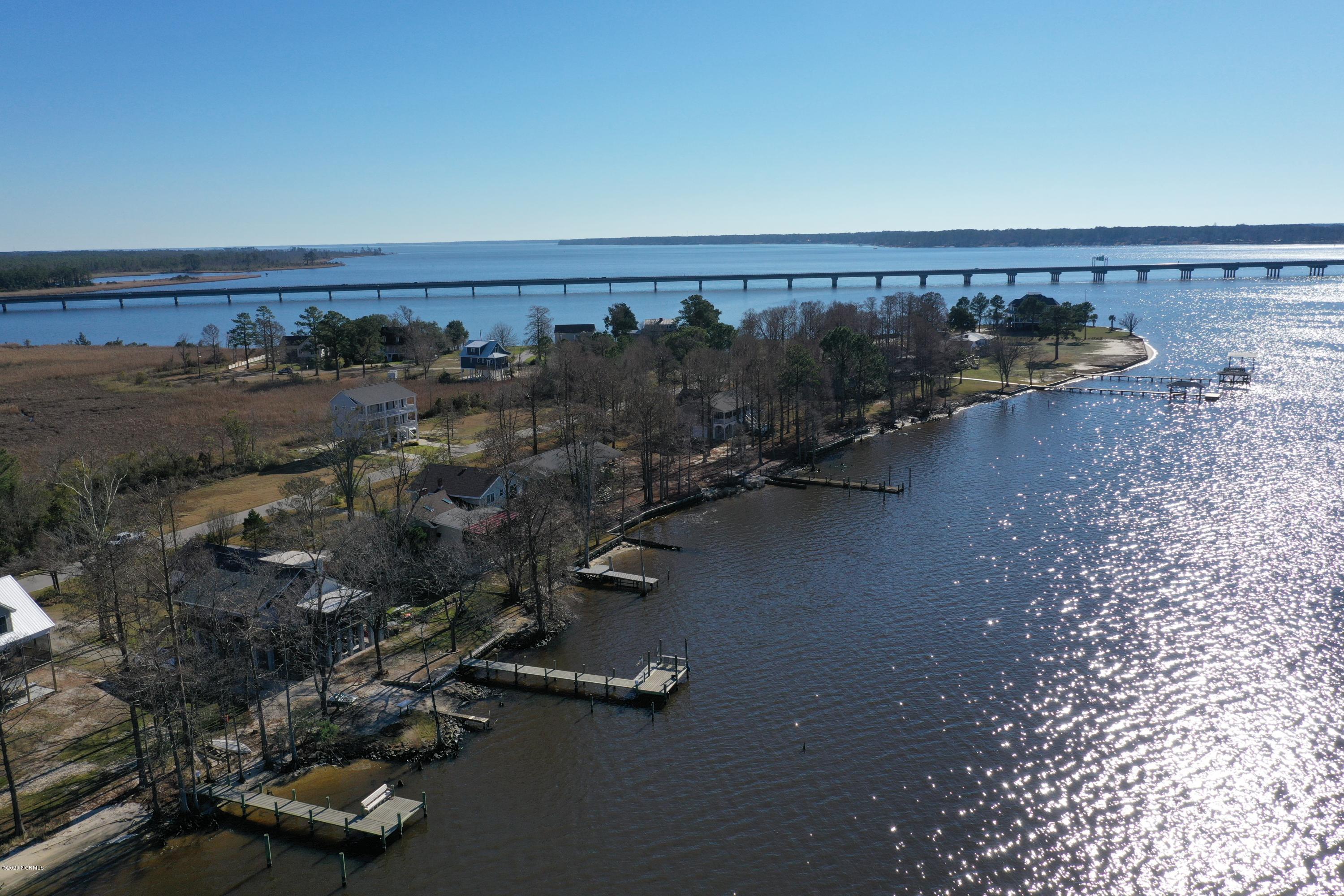 417 Riverside Drive New Bern, NC 28560 - Photo 86 of 93 Aerial View to Bridge