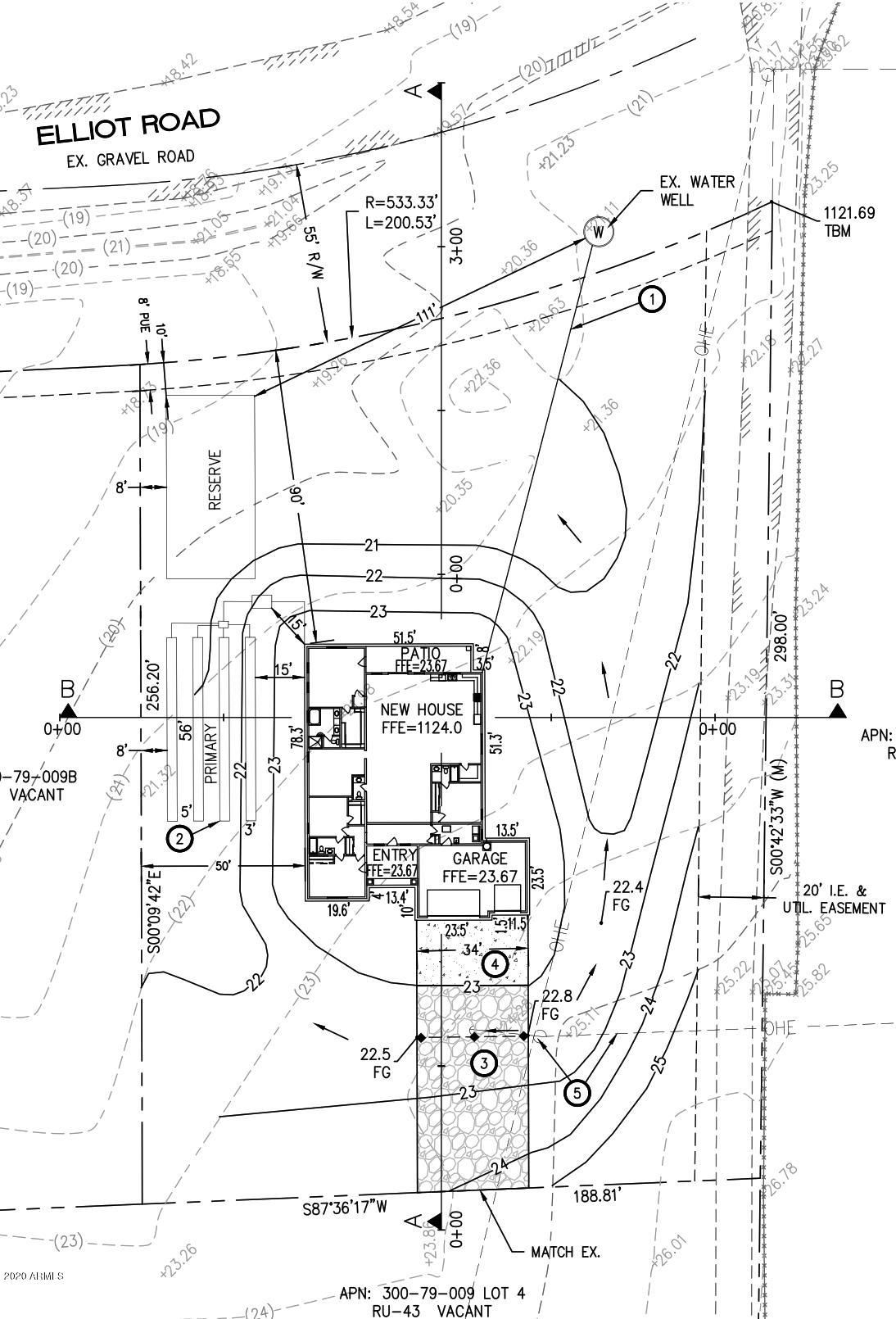 2847 West Elliot Road Laveen, AZ 85339 - Photo 41 of 42 2847 W Elliot Rd G & D Site Plan zoom