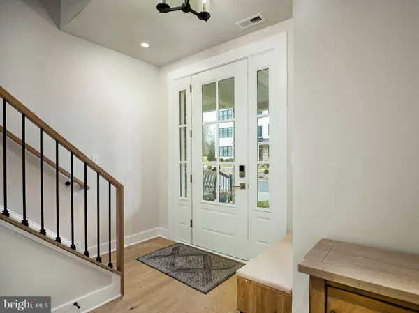 a view of wooden floor