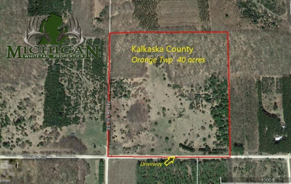 1100 Cool Road Southeast Kalkaska, MI 49646 - Photo 2 of 23 Map