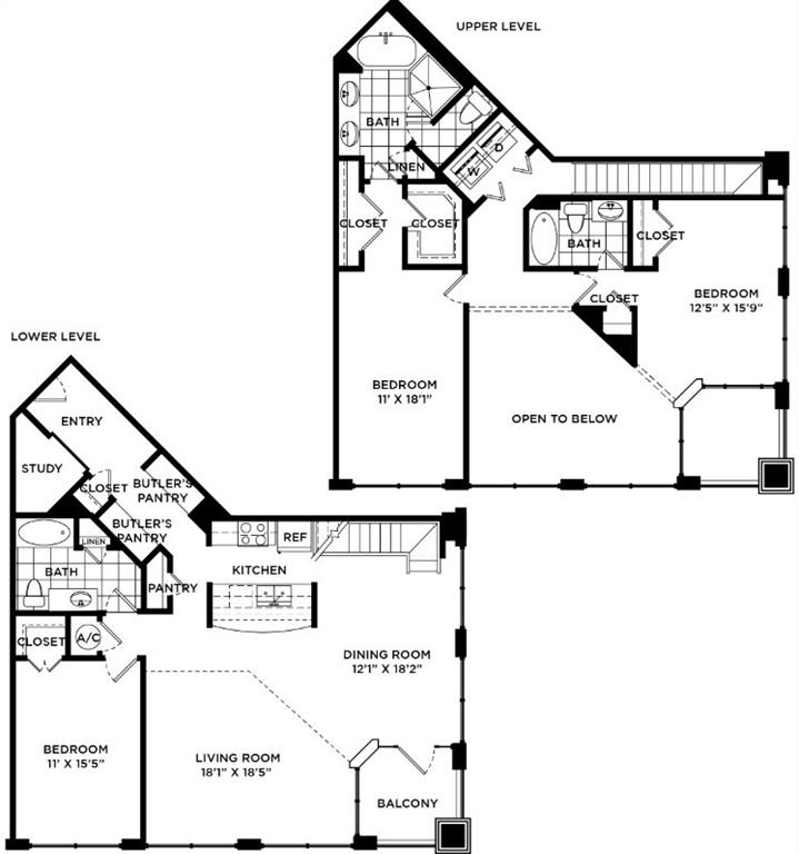 230 18th Street Northwest, Unit 11325 Atlanta, GA 30363 - Photo 42 of 43 a black and white photo of a