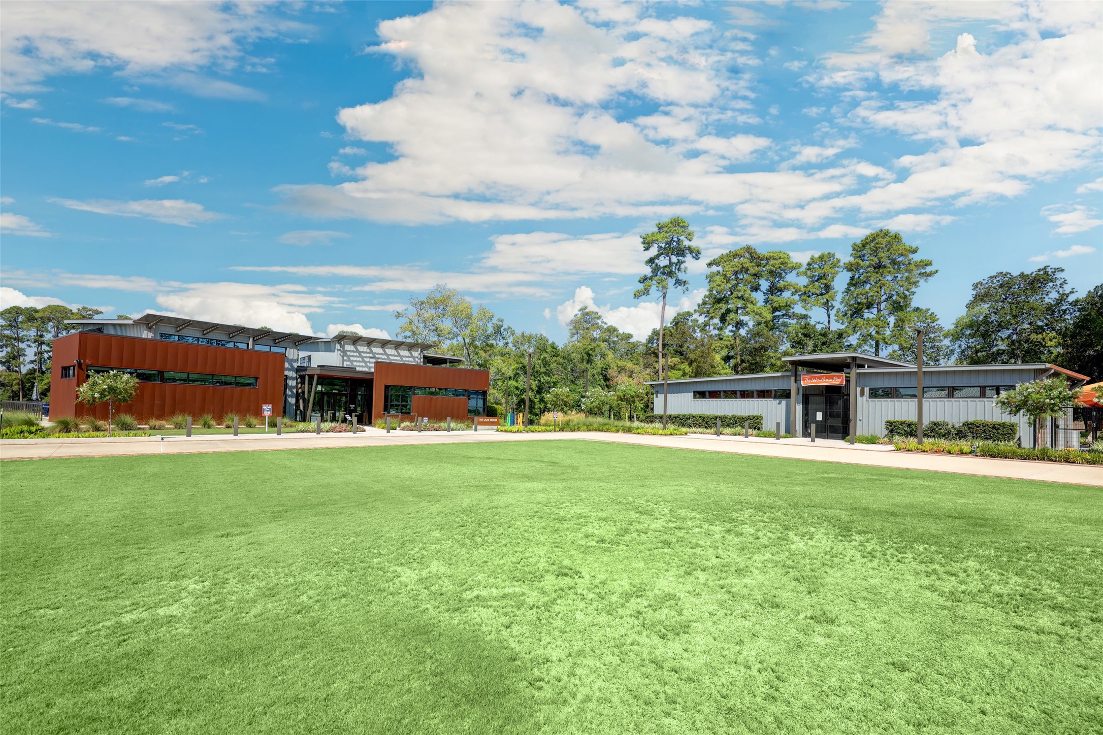 804 Fall Rock Branch Drive Conroe, TX 77304 - Photo 36 of 44 a front view of house with yard and trees
