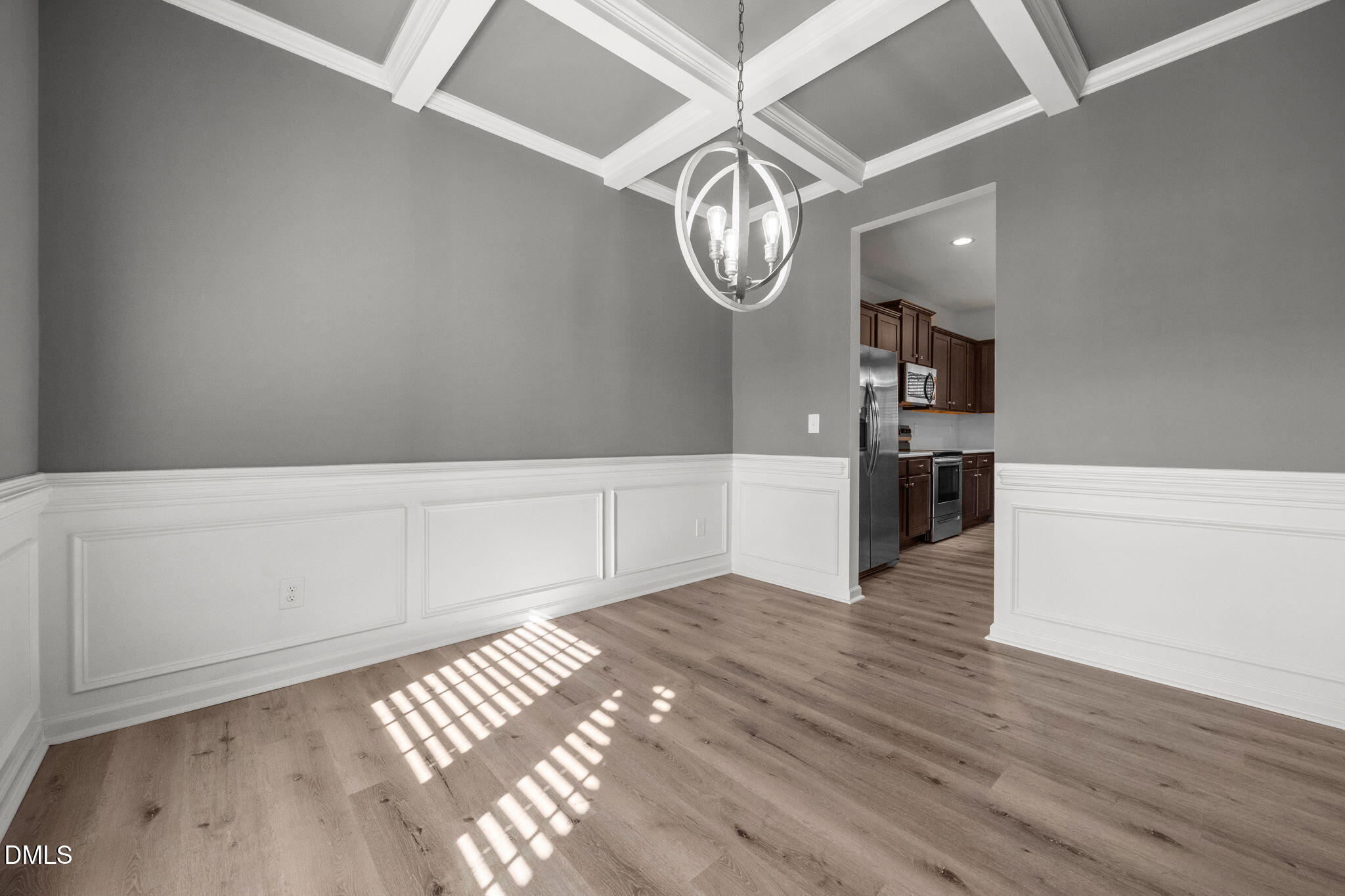 161 Starlight Road Lillington, NC 27546 - Photo 7 of 45 a view of empty room with wooden floor