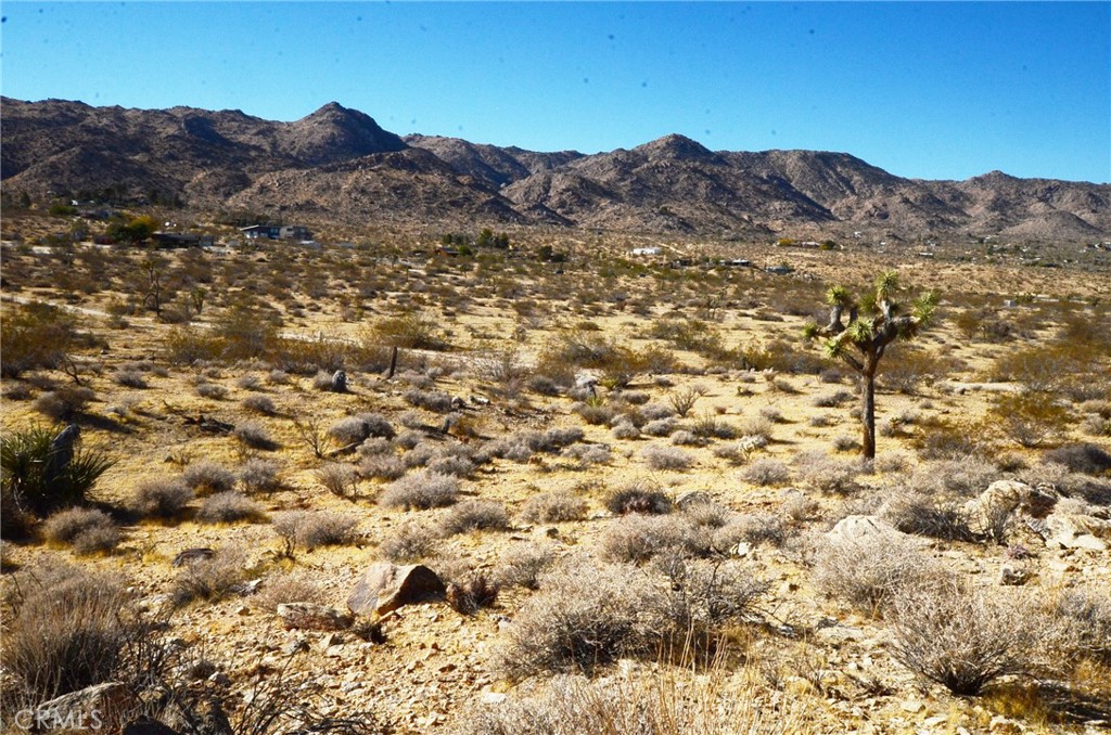 8675 Tortuga Trail Joshua Tree, CA 92252 - Photo 4 of 11 a view of a mountain range in a cloudy sky