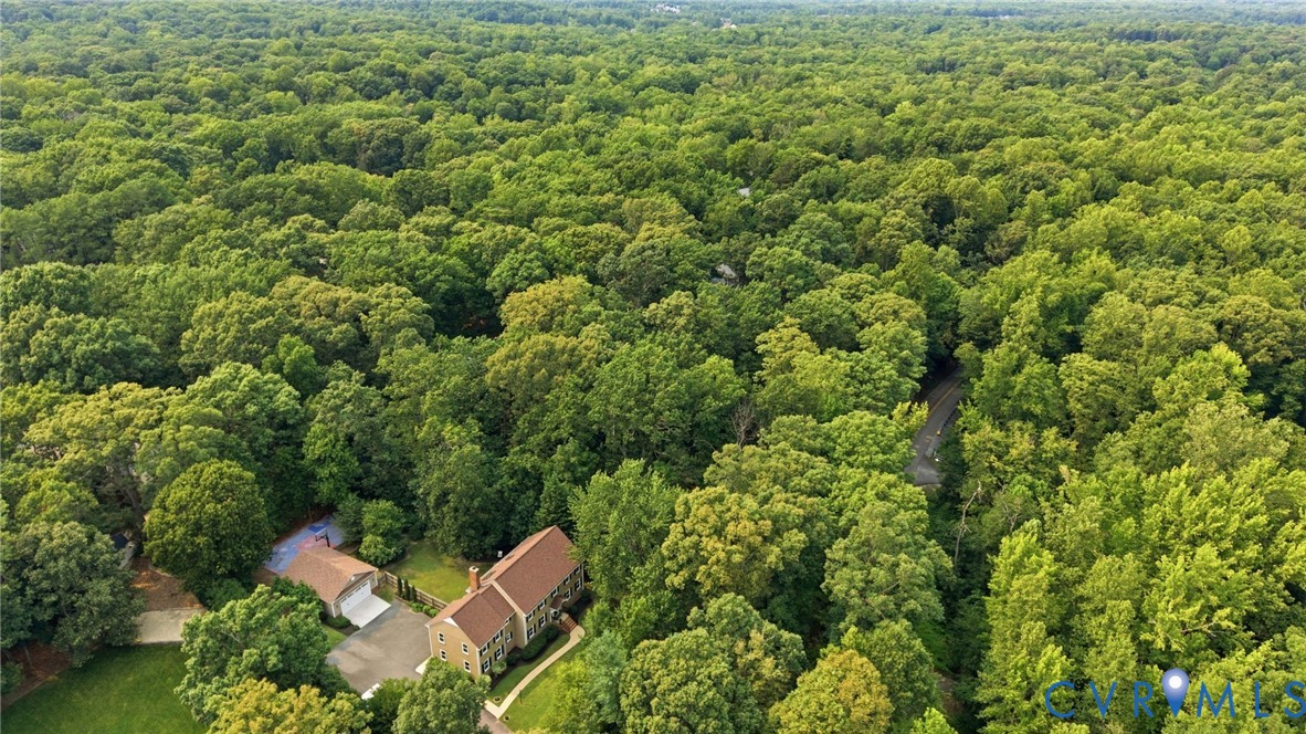 2904 Old Gun Road West Midlothian, VA 23113 - Photo 57 of 59 Aerial perspective showcasing a property surrounde