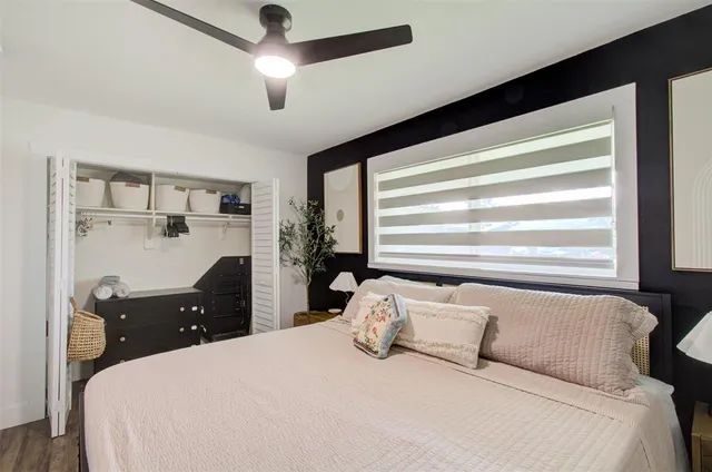 a room with furniture and a wooden floor