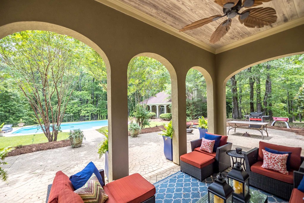 8000-8 Midland Road Midland, GA 31820 - Photo 59 of 71 Covered Patio Overlooking the Pool