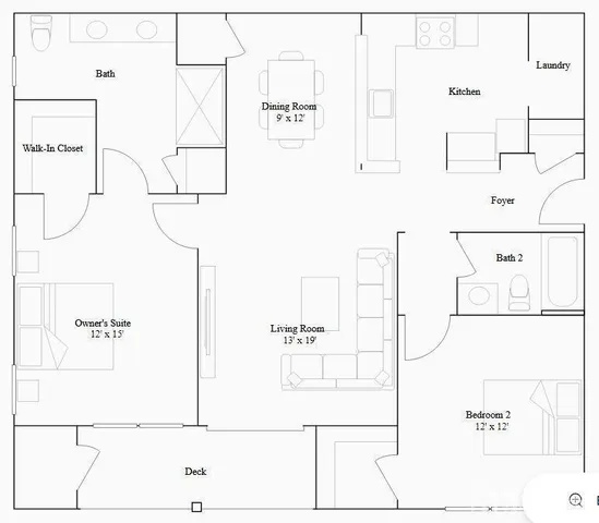 a picture of a bathroom with a shower