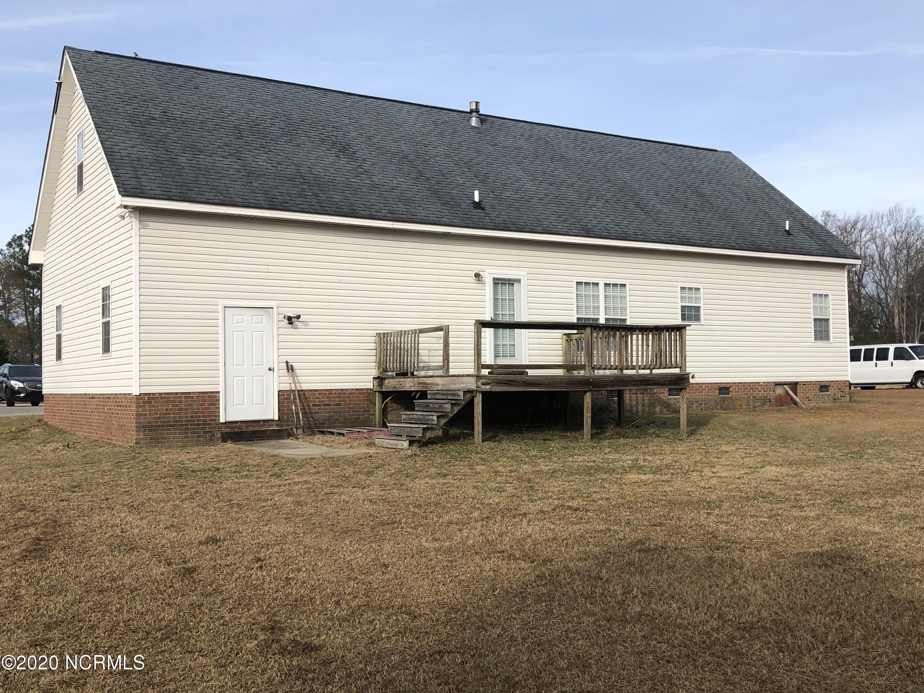 9155 White Oak Hill Road Bailey, NC 27807 - Photo 25 of 25 Rear View