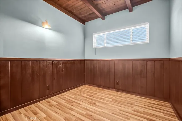 a view of wooden floor