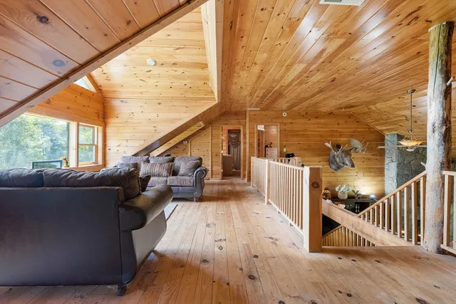 a view of deck with furniture