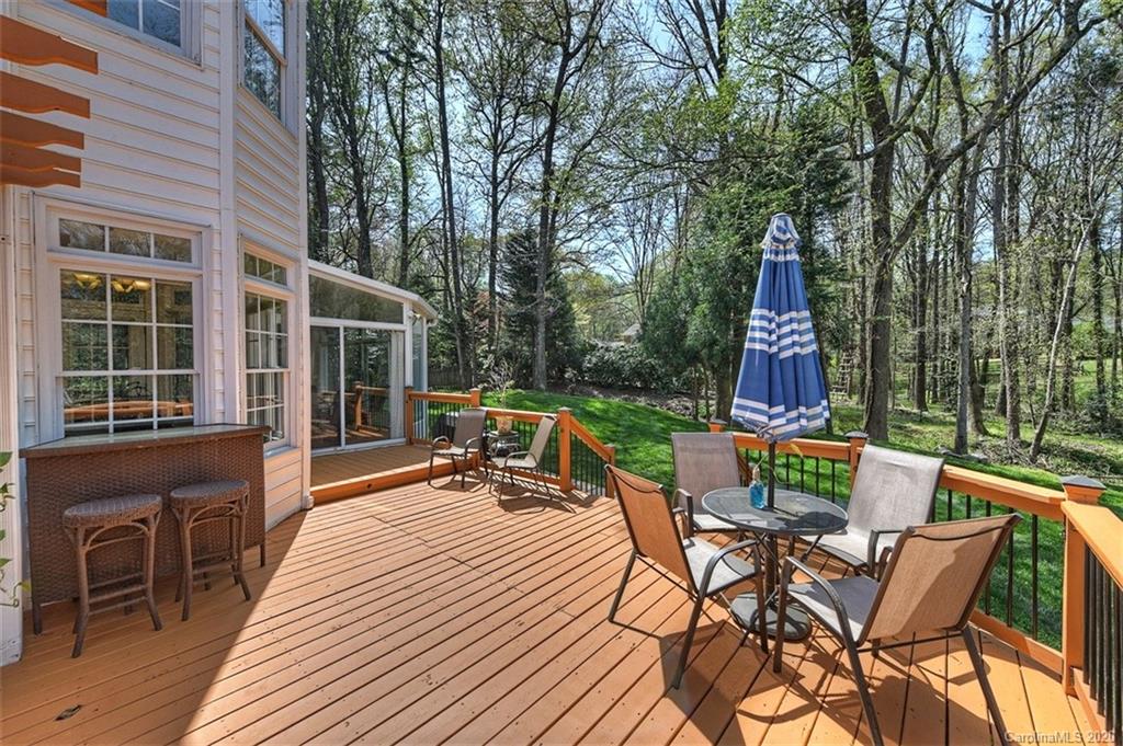 3330 Rhett Butler Place Charlotte, NC 28270 - Photo 41 of 48 a view of house with patio outdoor seating and yard