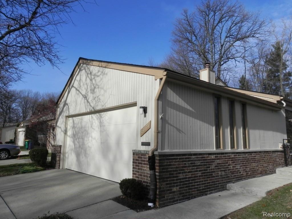 Sought after two car garage w/new garage door and remote opener