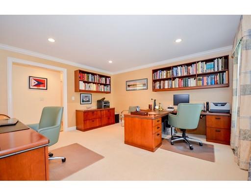 32 Olde Sheepfield Road Marion, MA 02738 - Photo 9 of 41 a view of a workspace with furniture and a bookshelf