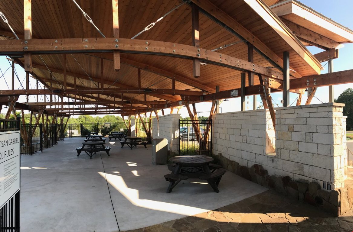 2453 Ambling Trail Georgetown, TX 78628 - Photo 11 of 12 View of patio / terrace with fence