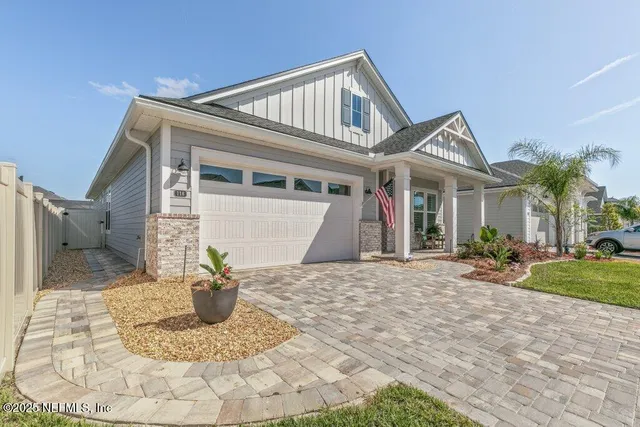 a view of a house with a outdoor space