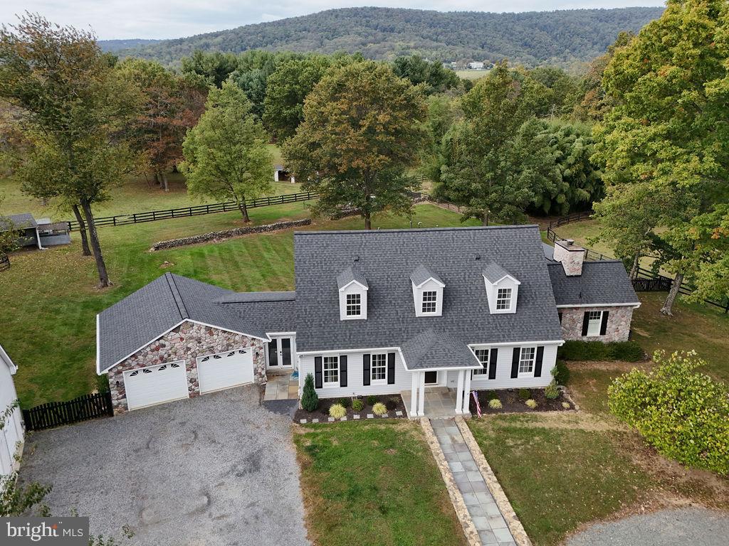 19821 Foggy Bottom Road Bluemont, VA 20135 - Photo 3 of 92 an aerial view of a house with a big yard