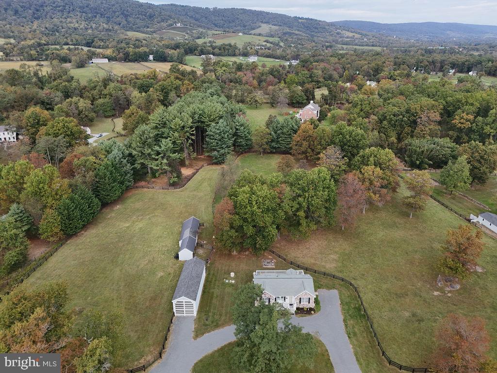19821 Foggy Bottom Road Bluemont, VA 20135 - Photo 4 of 92 an aerial view of a house with a yard