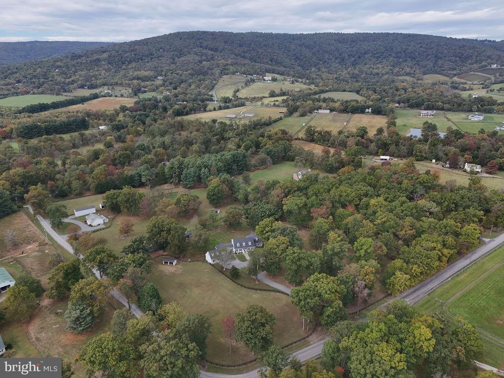 19821 Foggy Bottom Road Bluemont, VA 20135 - Photo 44 of 92 an aerial view of residential house and outdoor space