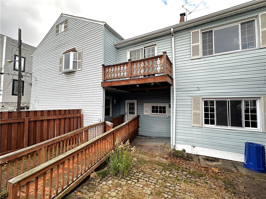 1913 Fox Way Pittsburgh, PA 15203 - Photo 9 of 9 a view of house with wooden deck