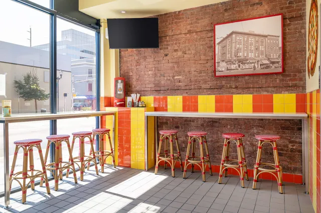 view of an outdoor sitting space