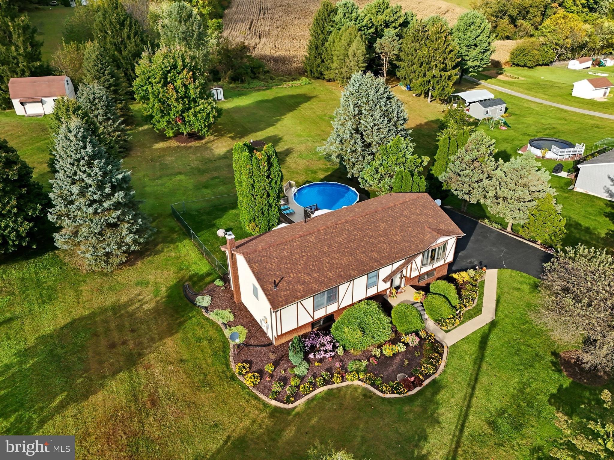 935 Pleasant Grove Road Red Lion, PA 17356 - Photo 55 of 70 an aerial view of a house having yard