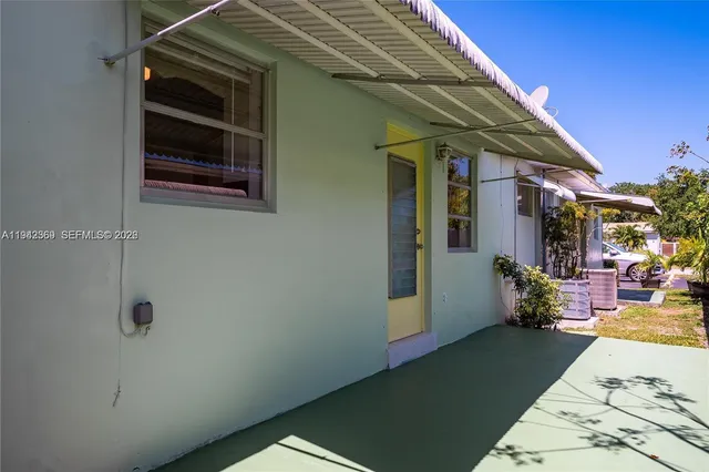 a view of outdoor space and deck