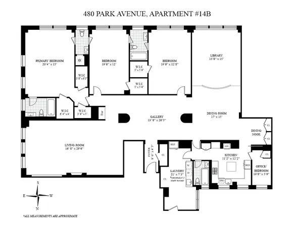 $4,500,000 | 480 Park Avenue, Unit 14B | Midtown East
