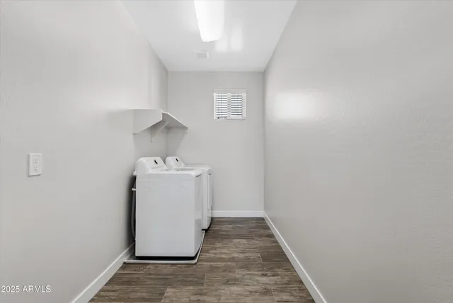 a utility room with a sink