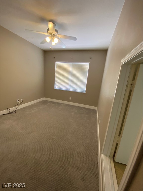 2225 Warm Walnut Drive Las Vegas, NV 89134 - Photo 20 of 38 Carpeted spare room featuring baseboards and ceiling fan