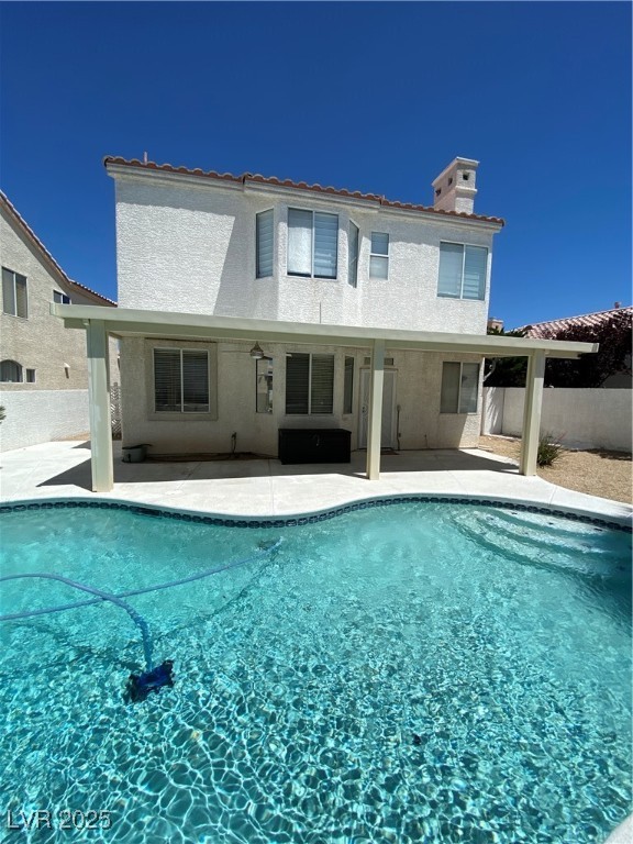 2225 Warm Walnut Drive Las Vegas, NV 89134 - Photo 36 of 38 View of swimming pool featuring a patio