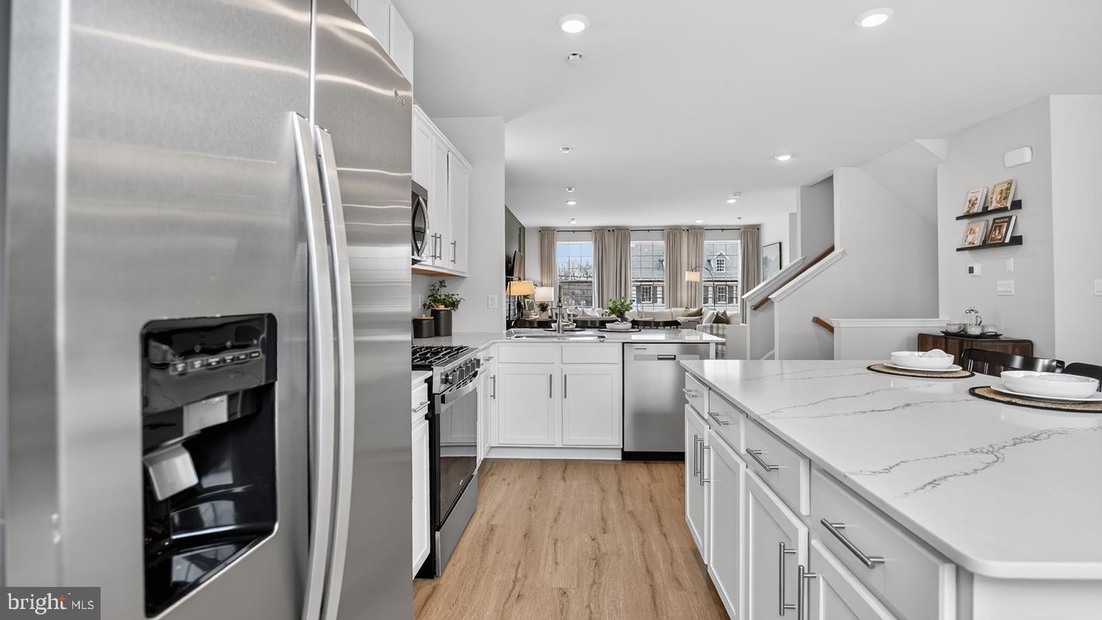 5 Clementon Road East Gibbsboro, NJ 08026 - Photo 14 of 40 a kitchen with a sink stainless steel appliances and cabinets